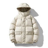 Gefütterte winddichte Herrenjacke