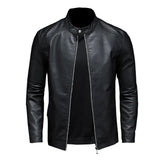 Klassische Herren-Lederjacke