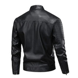 Herren-Lederjacke mit vielen Taschen