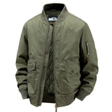 Herren-Bomberjacke aus Baumwolle