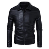 Herren-Lederjacke fürs Büro und den Alltag