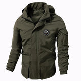 Herren-Winterjacke im Military-Stil