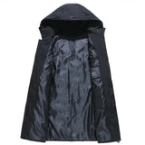 Lange Herren-Winterjacke