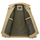 Warme Herren-Baumwolljacke