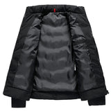 Herren-Winterparka mit Kapuze