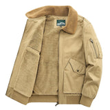 Elegante wattierte Herrenjacke aus Baumwolle