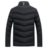 Herren-Winterparka mit Kapuze