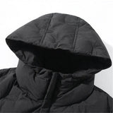 Lange Herren-Winterjacke