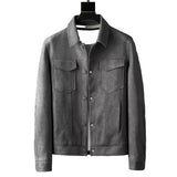 Stilvolle Herrenjacke aus Kunstleder
