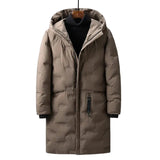 Lange Herren-Winterjacke
