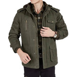 Elegante gesteppte Herren-Bomberjacke