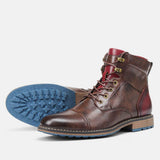 Klassische Herren-Stiefeletten aus Leder