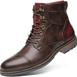 Klassische Herren-Stiefeletten aus Leder