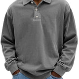 Premium-Herrenpullover mit Polokragen