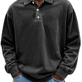 Premium-Herrenpullover mit Polokragen