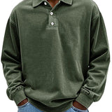 Premium-Herrenpullover mit Polokragen