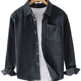 Elegantes Herren-Overshirt