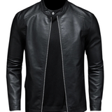 Klassische Herren-Lederjacke
