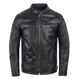 Vintage-Herren-Lederjacke