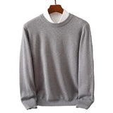 Eleganter warmer Herrenpullover