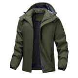 Elegante Herren-Fleecejacke für draußen