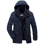 Elegante Herren-Winterjacke in Slim Fit
