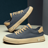 Elegante Herrenschuhe aus leichtem Stoff