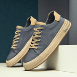 Elegante Herrenschuhe aus leichtem Stoff