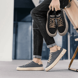 Elegante Herrenschuhe aus leichtem Stoff